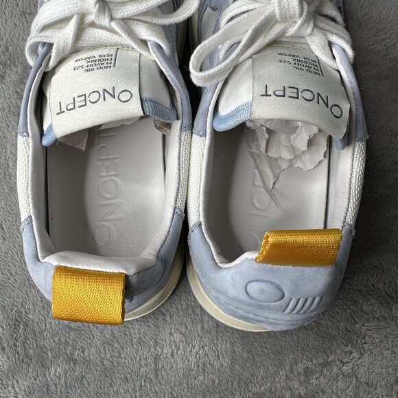 ONCEPT Phoenix Sneakers Womens 10 Blue Vapor Leather Shoes Playoff S23 Comfort - Picture 6 of 11